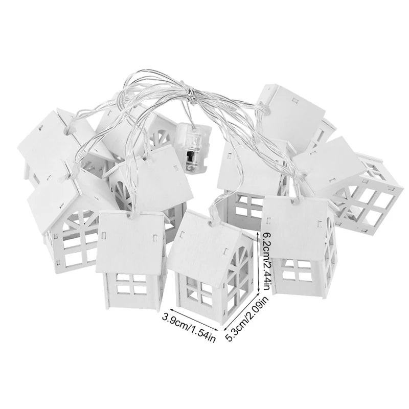 Enchanting Holiday Village String Lights