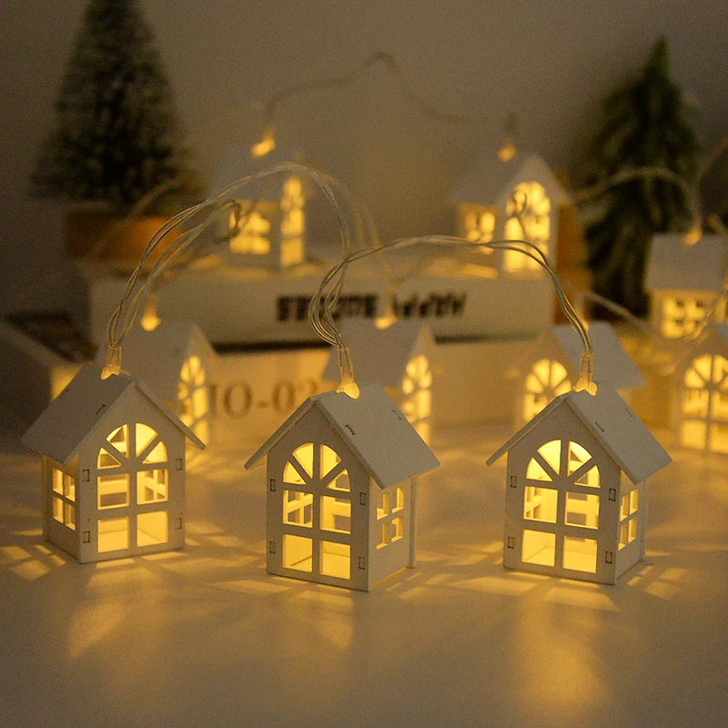 Enchanting Holiday Village String Lights
