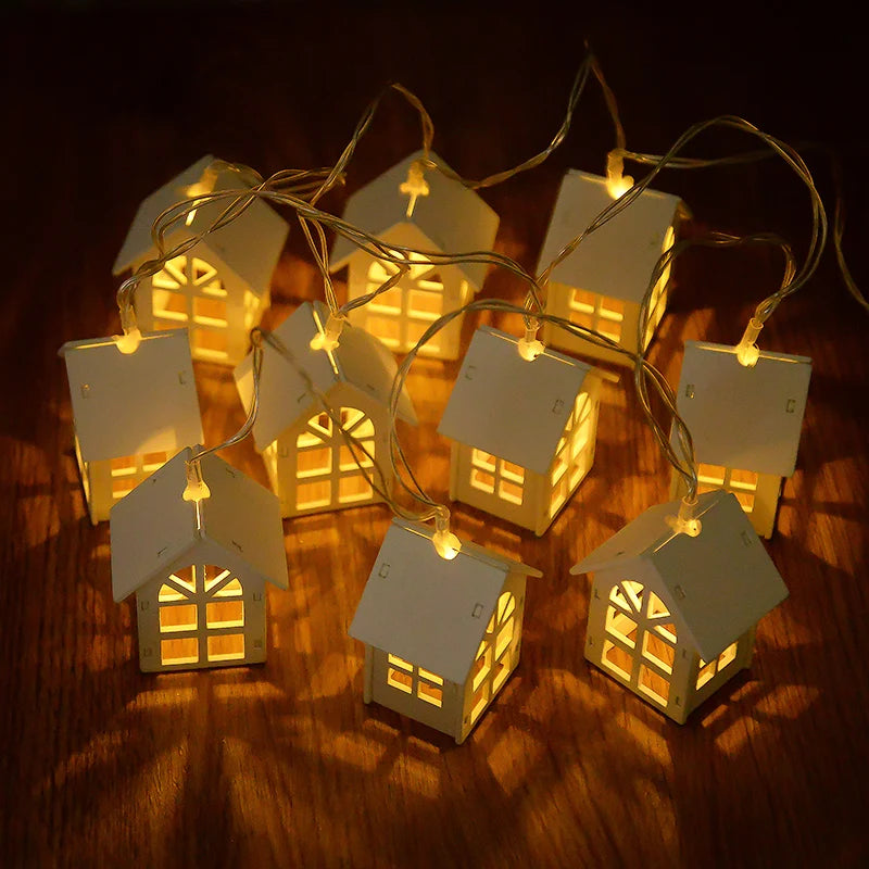 Enchanting Holiday Village String Lights
